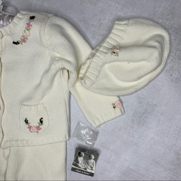 Piper Posie Crocheted Matching Set - Picture 4 of 8